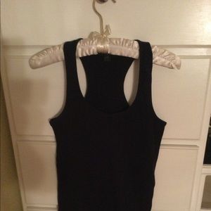 Black Top beaded on bottom